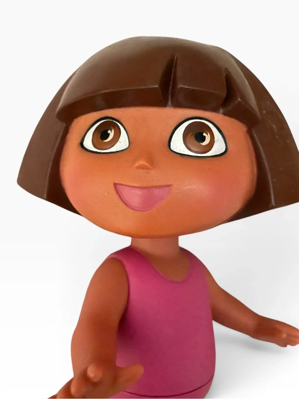Vintage 2002 Mattel Splash Around Dora Explorer 8” Bath Pool Doll Figure Y2K